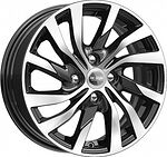 КиК Lada Vesta КС882 6x15 4x100 ET 50 Dia 60.1 алмаз черный КиК Lada Vesta КС882 6x15 4x100 ET 50 Dia 60.1 алмаз черный